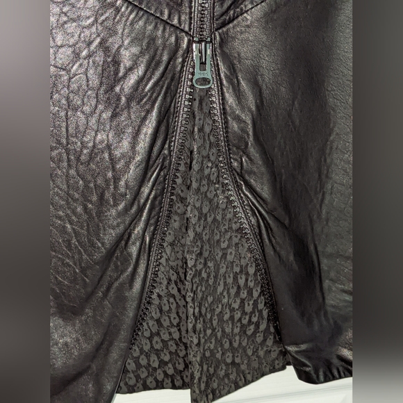 Butter Soft Leather Midi Skirt - Picture 5 of 13